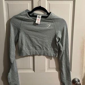 Gymshark vital seamless long sleeve crop top